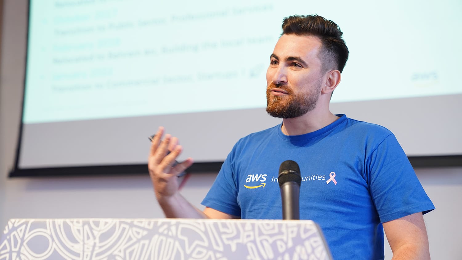 AWS Career Event in Bahrain Polytechnic University | © Nicolas David